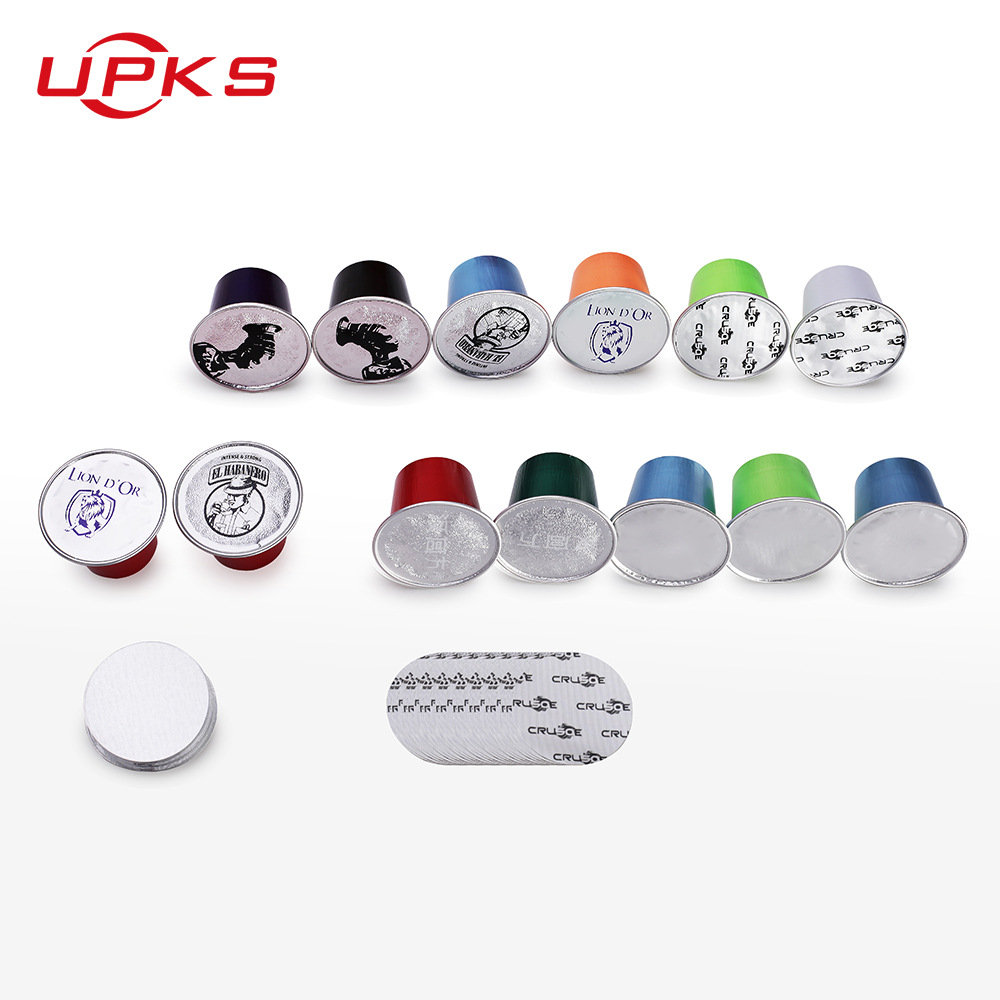 Factory Wholesale Food Grade Coffee Capsules Guohong Aluminum Foil for Nespresso Coffee Machine