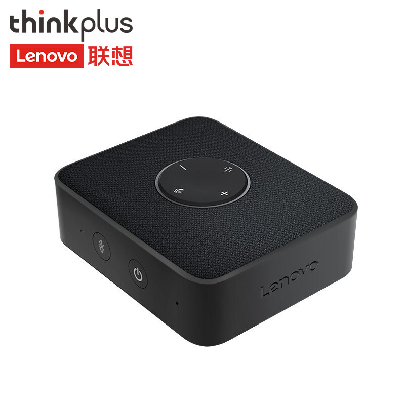 Lenovo thinkplus video conference omni-directional microphone/drive-free wireless Bluetooth/desktop speaker audio