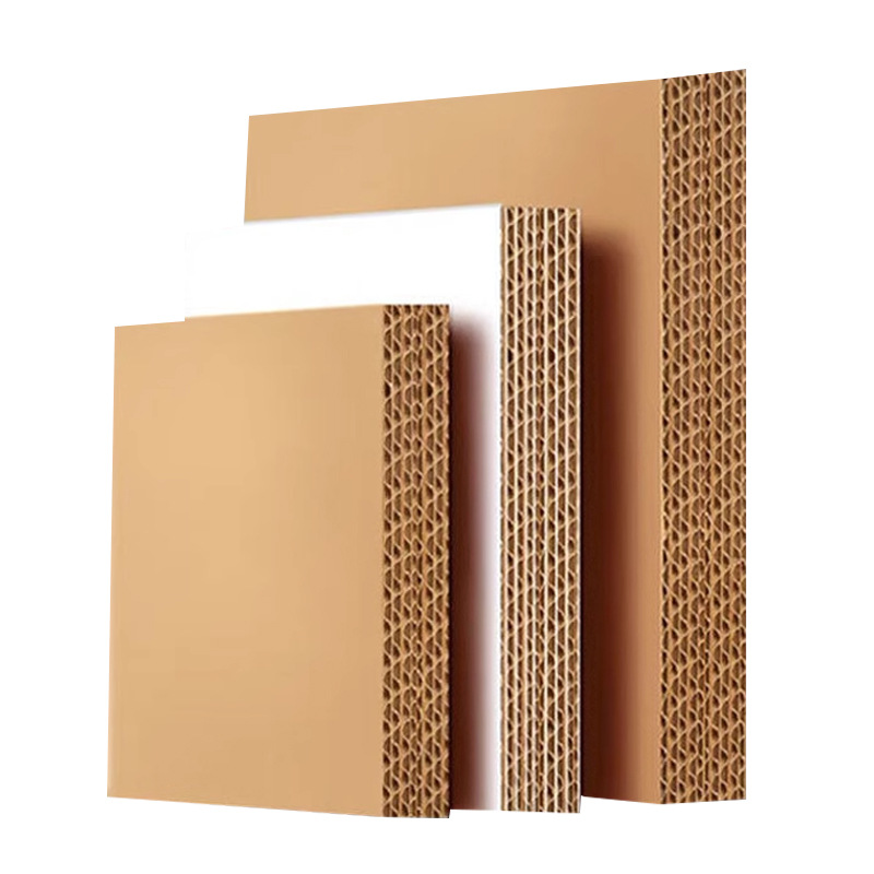 Cardboard oversized kraft cardboard factory wholesale carton custom corrugated five-layer extra hard thick paper card custom