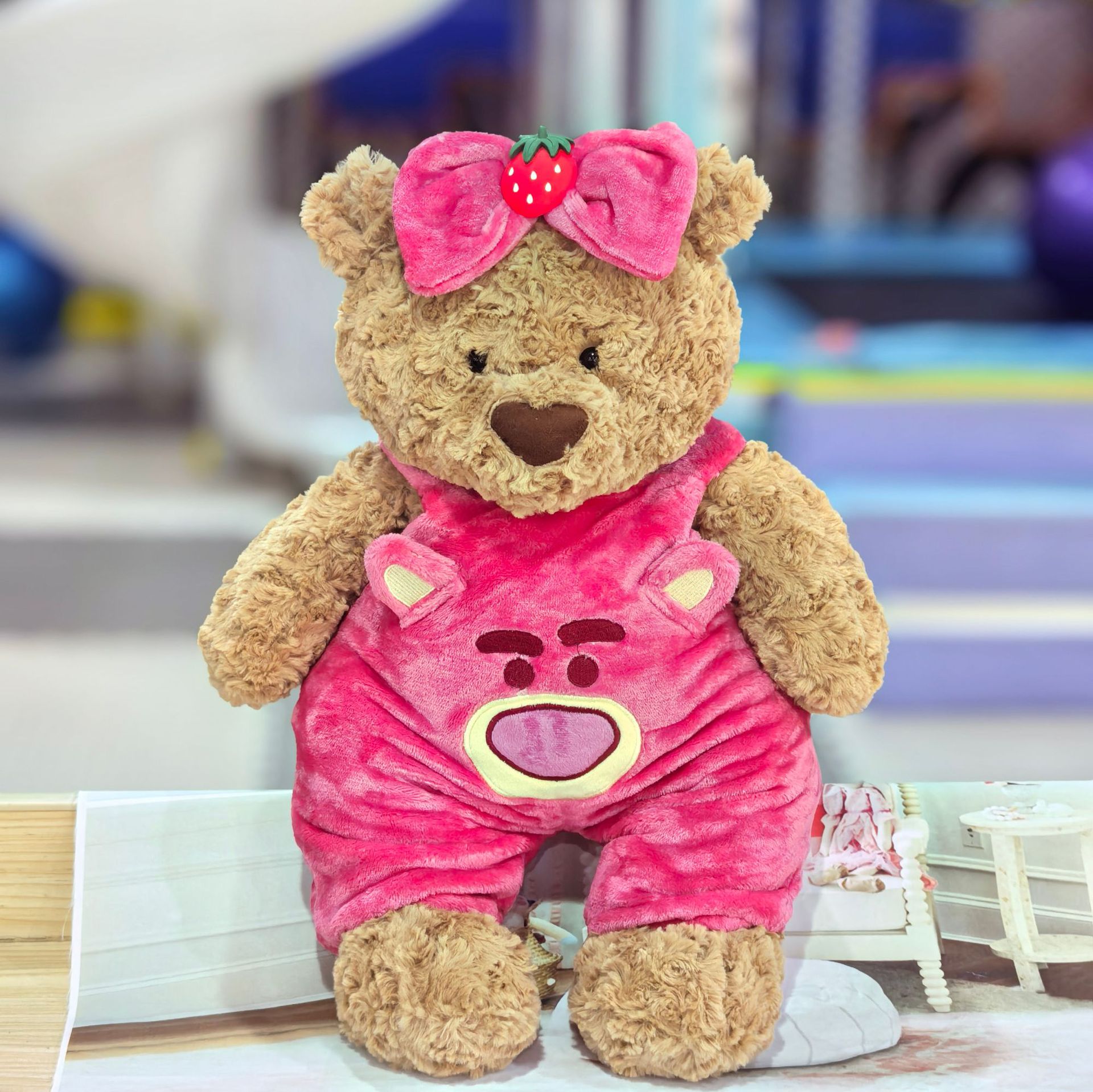 M Bell Clothing 58CM Barcelona Bear Wedding Dress Plush Toy Replacement Dress