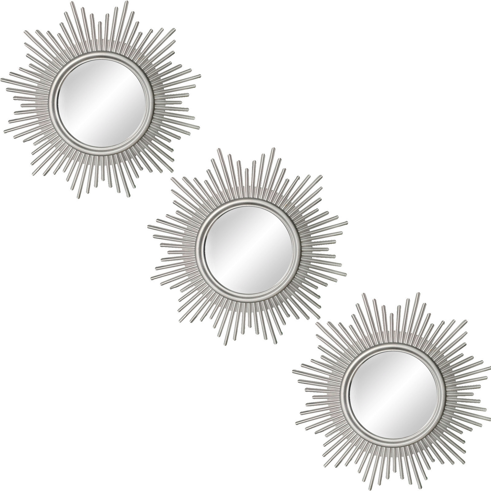 Европейское стильное зеркало для гостиной декоративное зеркало трехпредметный набор настенное зеркало для входа креативное настенное зеркало для солнечных очков