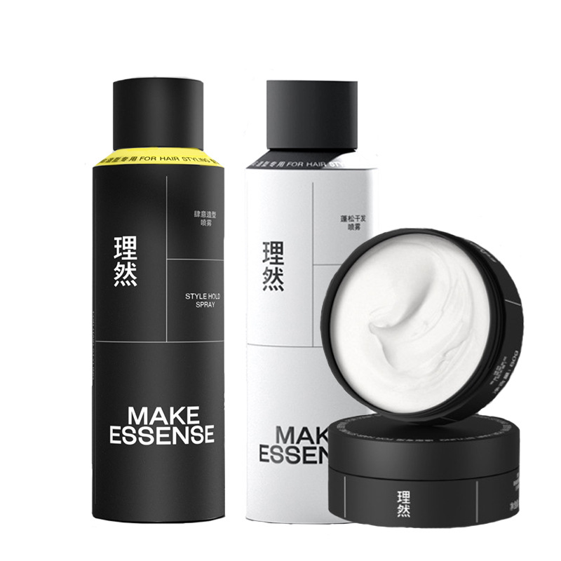 Styling Spray Hairspray Dry Gel Fragrance Type Hair Oil Removal Natural Fluffy Shaping Fragrance Quick-Drying Oil Control