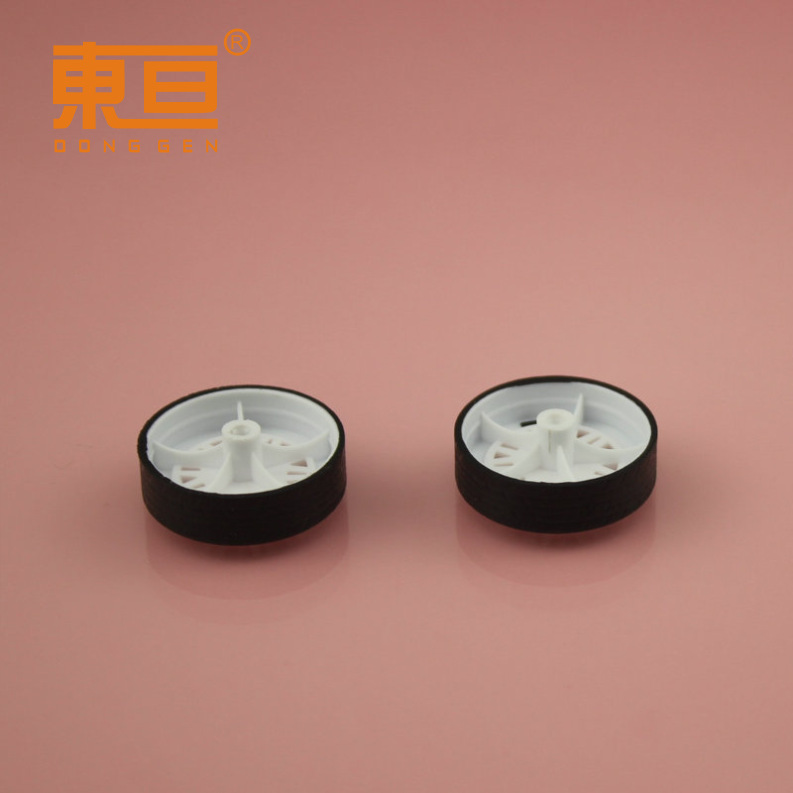 XJ272AH net white bag rubber wheel rubber wheel toy wheel toy accessories technology small production parts