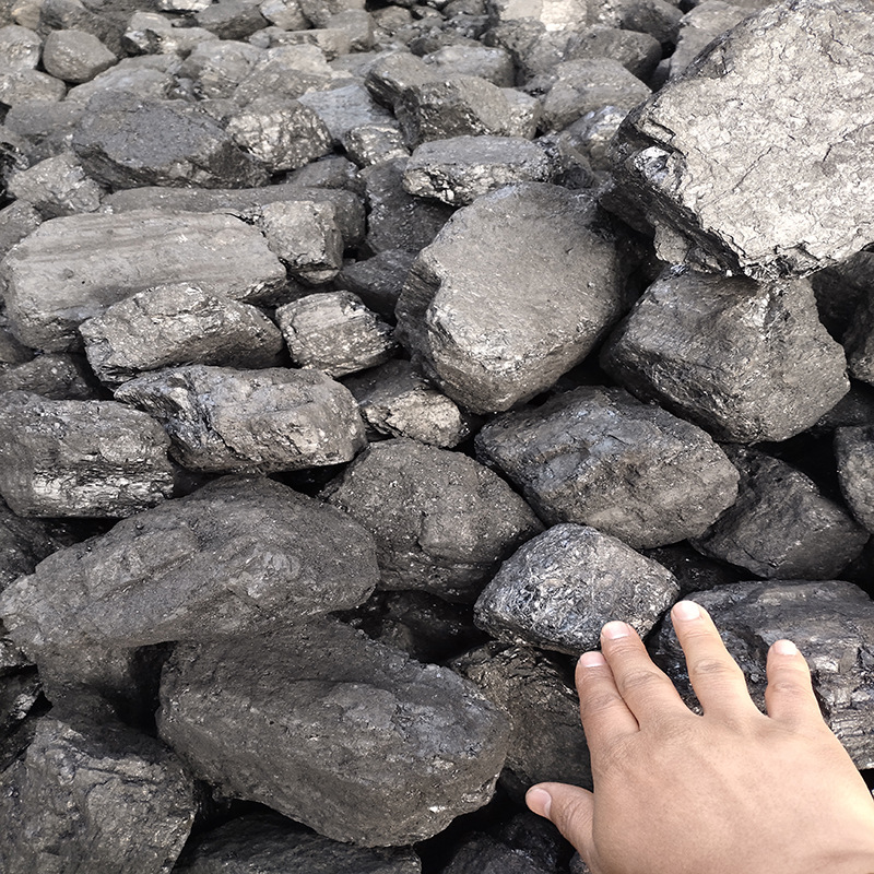 Coal Mine Supplies Large Pieces of Roasted Bituminous Coal, Industrial Boilers with High Heat Capacity, High Gas Production, High and Low Sulfur, Non-Coking Wholesale