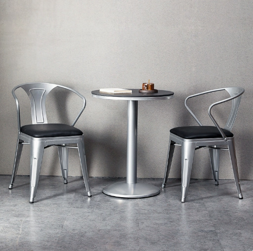 Стул в индустриальном стиле для барбекю ресторан горячий горшок обеденный стул для отдыха кафе ресторан комбинация стола и стула для барной стойки