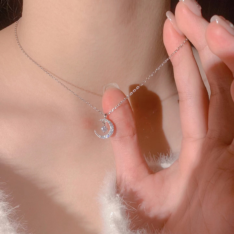 Ожерелье из титана в корейском стиле, простое и модное для девушек