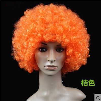 Factory Outlet Explosive Head Wig Masquerade Dress Up Fans Funny Funny Clown Color Wig