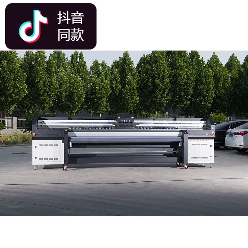 3D Ceiling Soft Film Printer 36D Mural Wallpaper Background Wall Inkjet Printer Decorative Painting Texture Painting Uv Roll Material Machine