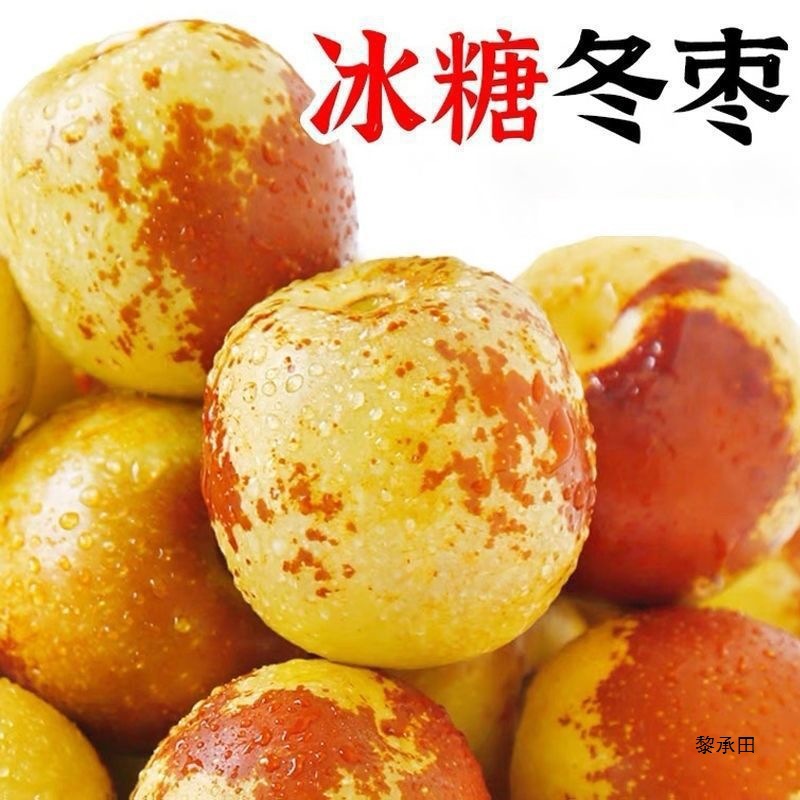 Shandong Zhanhua Winter Jujube Seasonal Fresh Fruit Large Crisp Sweet Super Green Red Wholesale Non-Dali Jin