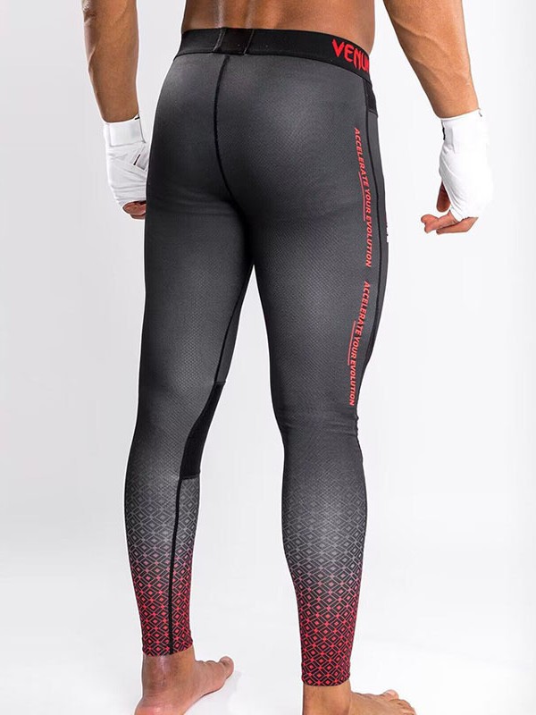 New Venom Venum Super Elastic Quick-Drying Short-Sleeved Men's Mixed Martial Arts Training Boxing Jiu-Jitsu Fitness Compression Suit