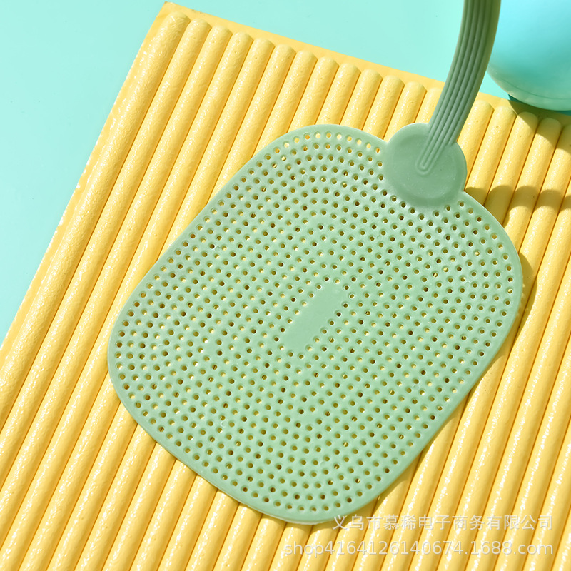 New factory thickened fly swatter wholesale lengthened handle manual fly swatter not rotten mosquito household plastic