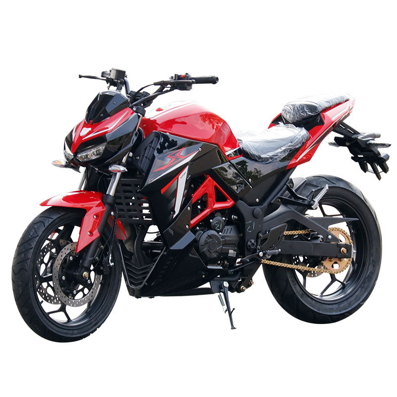 Foreign Trade Cross-Border Python Motorcycle Brand New National Four Electronic Injection Motorcycle Motorcycle Twin-Cylinder Air-Cooled Motorcycle Export