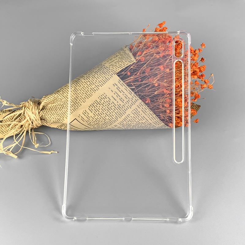 Suitable for Samsung S11 Tablet Protective Case S10Fe Four-Corner Airbag Anti-Fall A11 Transparent Tpu Soft Shell Available in Stock