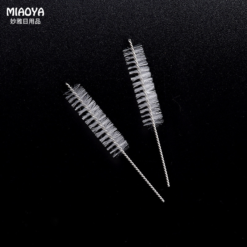 Qingdao Groove Cleaning Brush Manufacturer Multifunctional Cleaning Brush Straw Children's Bottle Water Cup Nylon Pipe Cleaning Brush