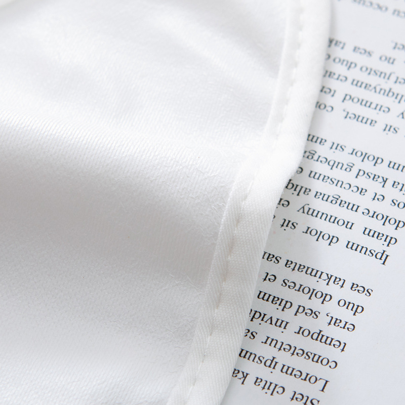 White children's painting bib pure cotton baby eating bib waterproof creative painted diy bib bib bib bib wholesale