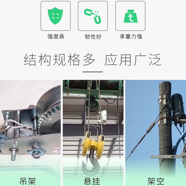 Hot-Dip Galvanized Steel Wire for Greenhouse Grape Trellis, Kiwi Trellis, Fruit Tree Tension Wire, No. 10 Construction Binding Wire