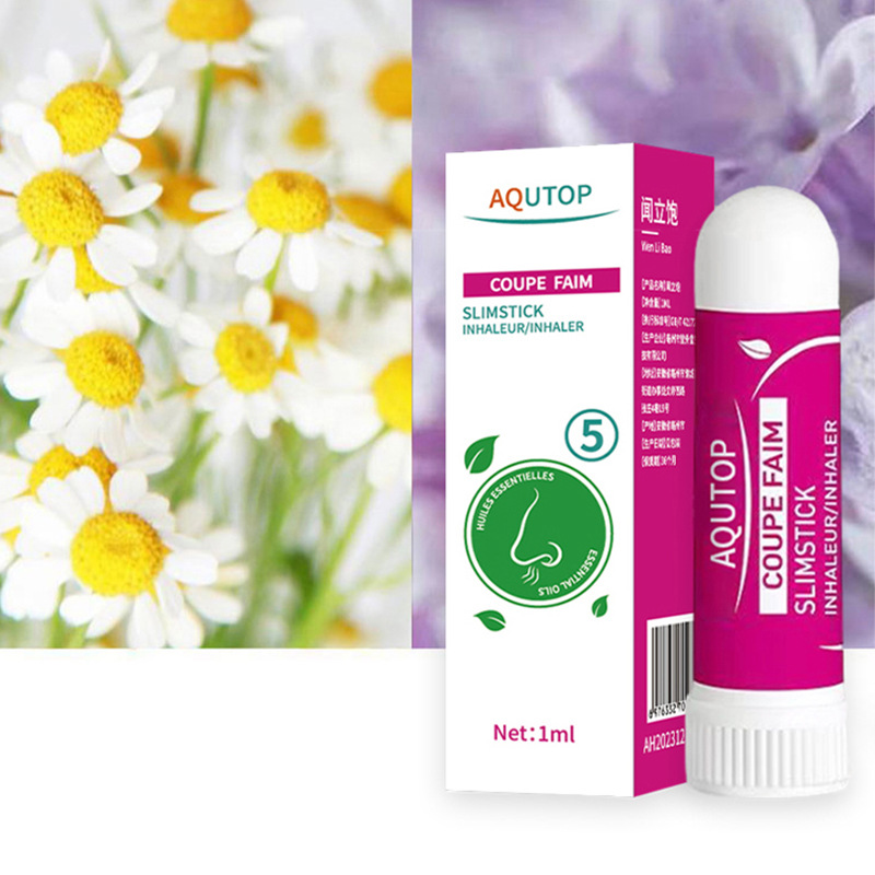 AQUTOP smell full fragrance smell-type plant essential oil stick after meal satiety portable essential oil stick wholesale