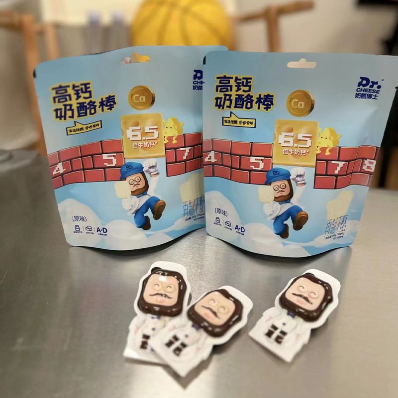 Dr.Cheese Room Temperature High Calcium Cheese Stick 90g (5 in) Original Remade Cheese Dr.Cheese Cheese Stick