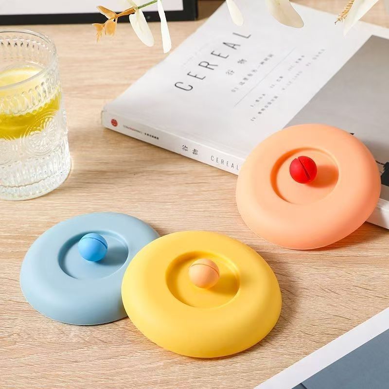 in stock Dustproof Cup Lid Universal Mug High Temperature Resistant Food Grade Glass Lid Tea Cup Lid Water Cup Lid