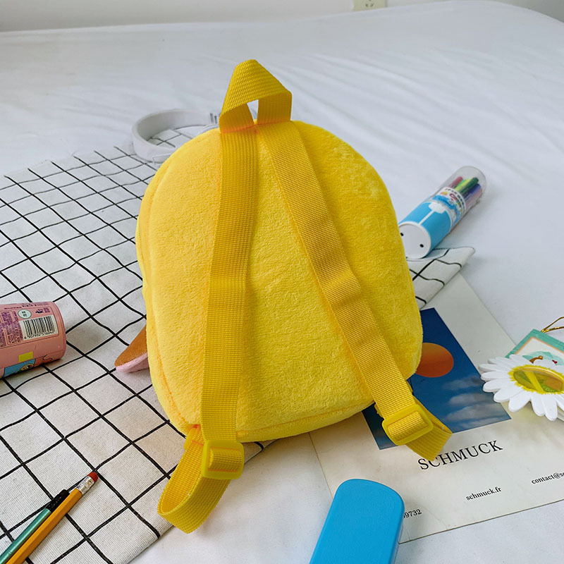 2024 fashion baby casual plush bag 1-4 years old coin purse burden relief cartoon foreign trade backpack casual backpack