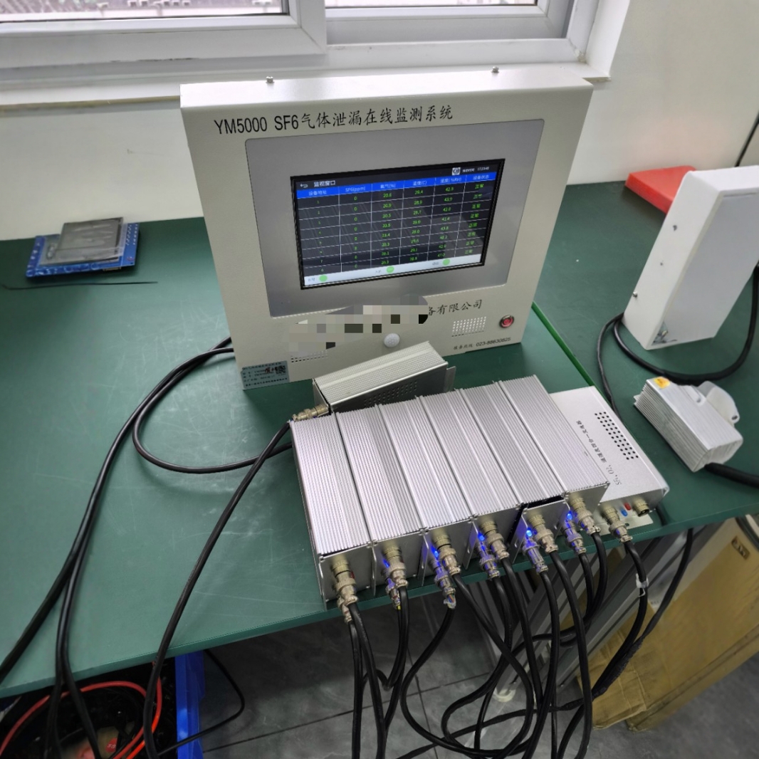 Sf6 Gas Leak Online Monitoring System Sulfur Hexafluoride Gas Alarm System Monitoring / Video Surveillance / in