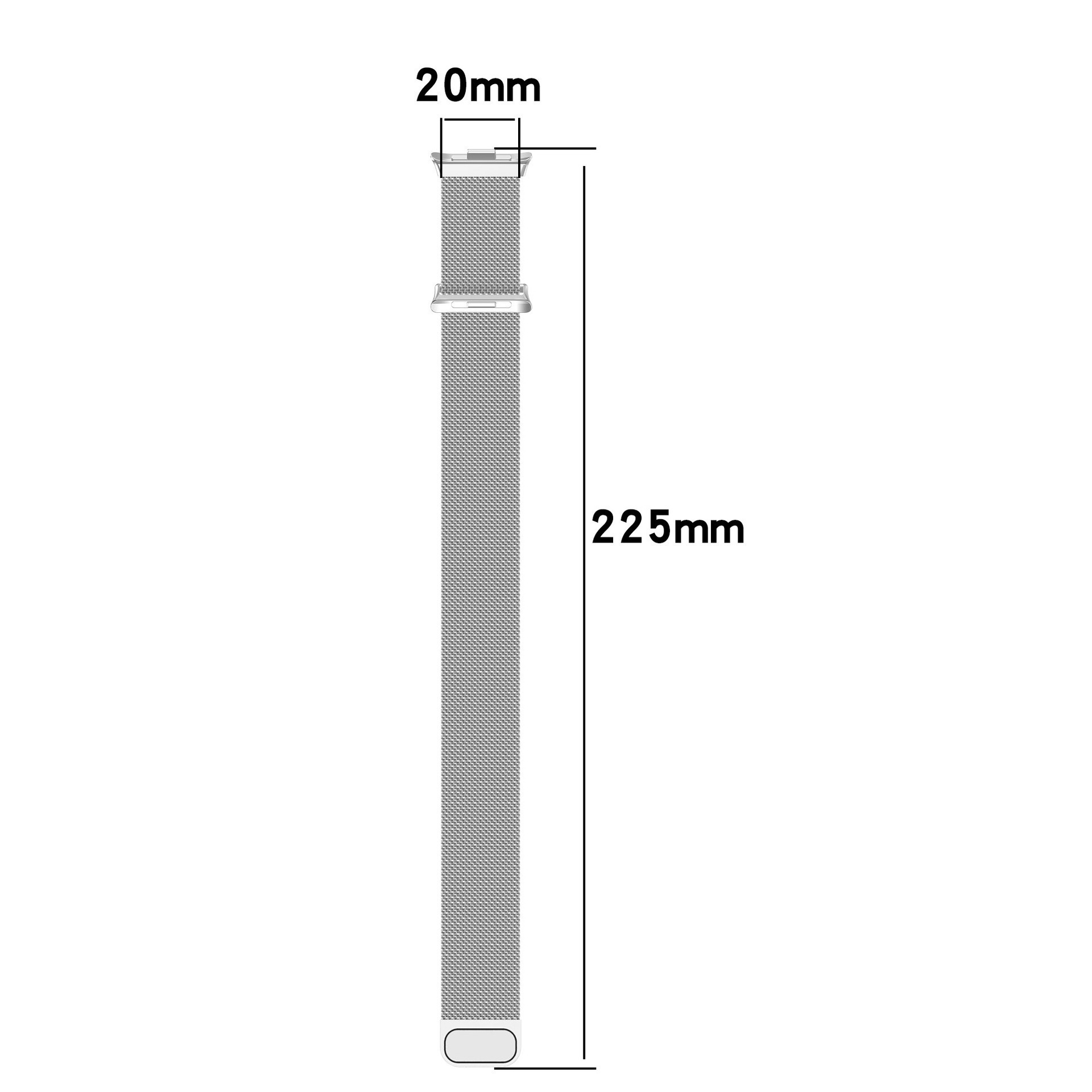 For Mi Band 9Pro Milanese Nice Strap Stainless Steel Magnetic Loop Xiaomi 8Pro Metal Strap