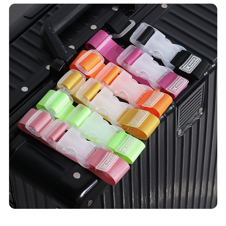 Cross-Border Supply Travel Trolley Bag External Buckle Strap Portable Clip Buckle Lanyard Luggage Anti-Lost Strap