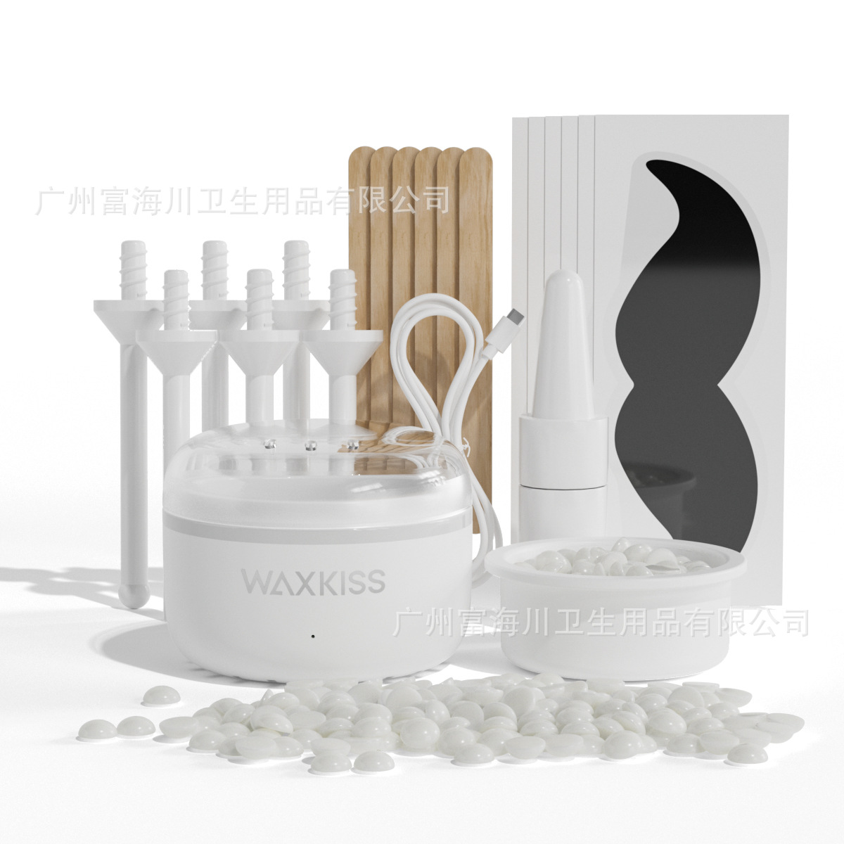 Мини набор для расплавления воска Подходит для удаления волос в ушах и носу