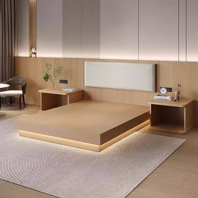 Hotel Furniture Standard Room Full Set Hotel Special Bed Homestay Apartment Room Single Double Multilayer Board Factory