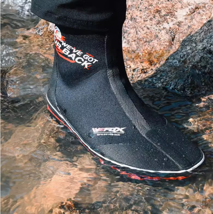 Weihu/WEFOX sandy fishing shoes WDX-1115 non-slip waterproof felt bottom reef climbing shoes sea fishing outdoor fishing shoes