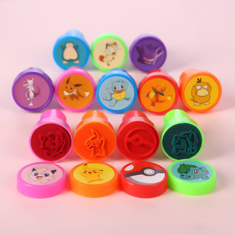 Cross-Border Themed Animation, Various 12-Picture Disney Series, Kidsren's Seals, Cartoon Seals, Kindergarten Gifts