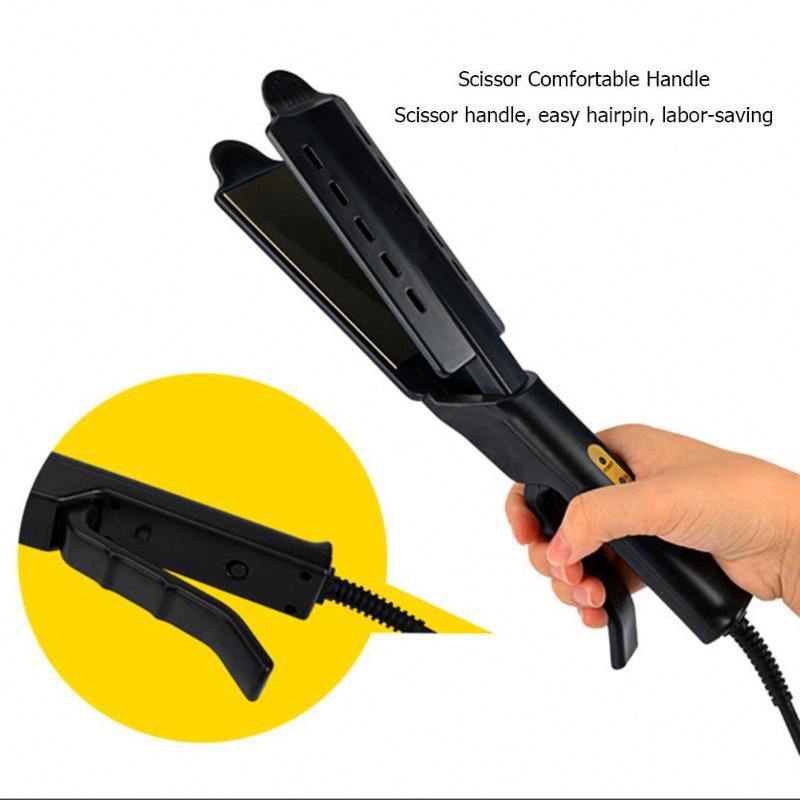 Barber Shop Special Electric Splint for Straight Hair, Curly Hair, Dry Hair Splint, Ion Does Not Hurt Hair, Straight Plate, Widened, Easy to Operate