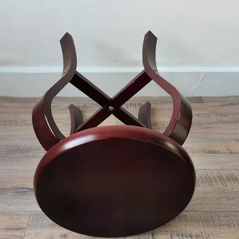 Portable Guzheng Round Stool Detachable Guzheng Stool Piano Stool Practical Round Stool Wooden Guzheng Musical Instrument Accessories