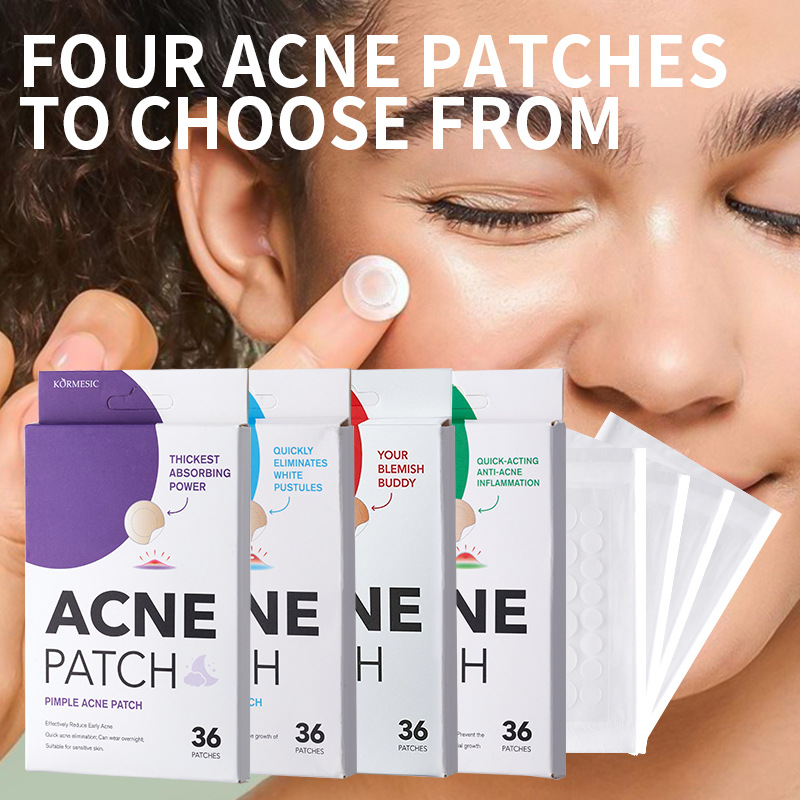 KORMESIC Full English Acne Patch Face Care Cross-border Foreign Trade Amazon Explosion