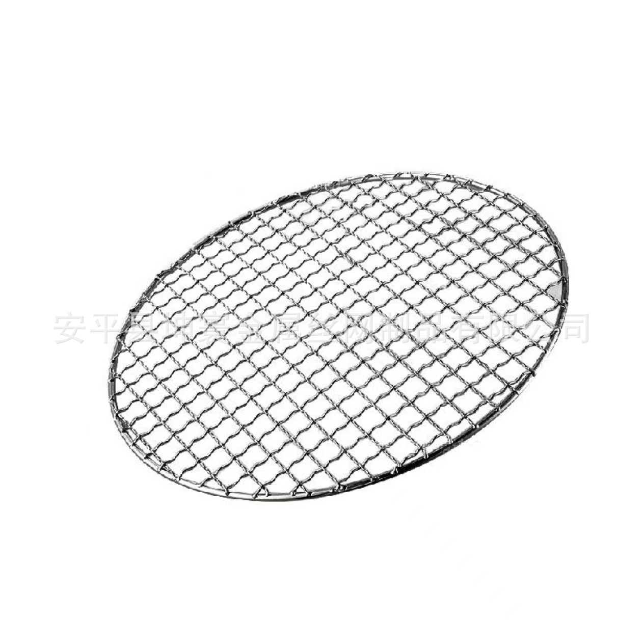 Korean galvanized barbecue net 304 stainless steel round barbecue net barbecue grill multi-specification barbecue net wholesale