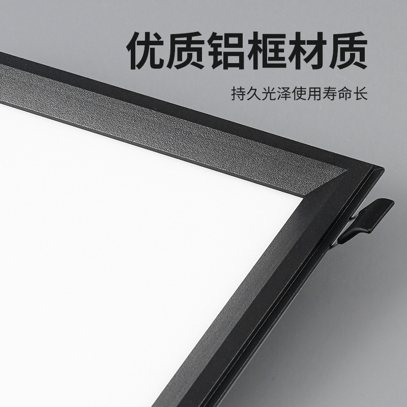 Honeycomb Large Panel Integrated Ceiling Led Light 19*19 Small Square Light 20*20 Aluminum Spring Buckle Light Opening Embedded