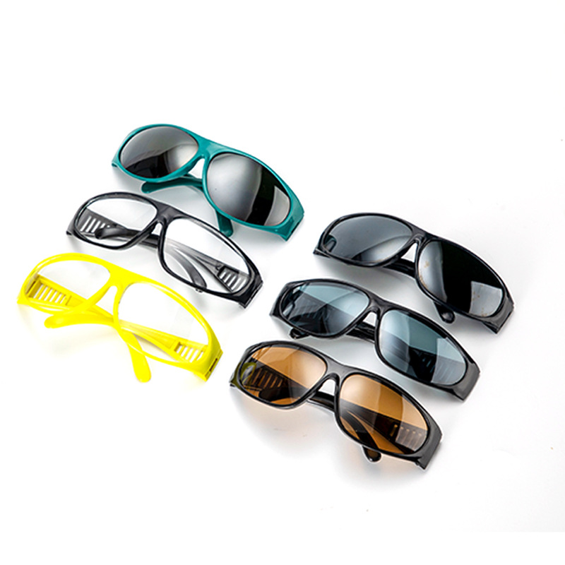 Factory wholesale anti-glare 209 welding glasses anti-splash labor protection safety protection welder polished goggles
