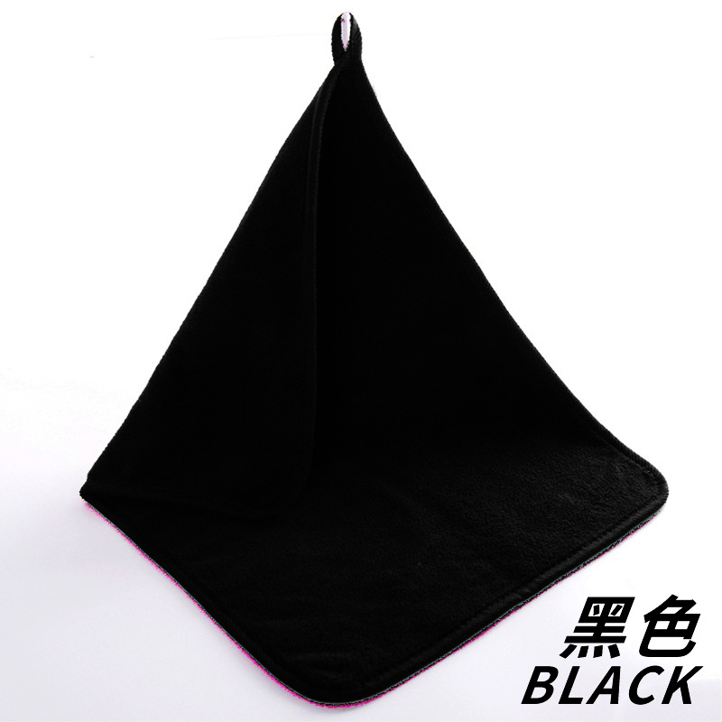600g coral fleece towel thickened absorbent housekeeping floor waxing towel large cloth square logo