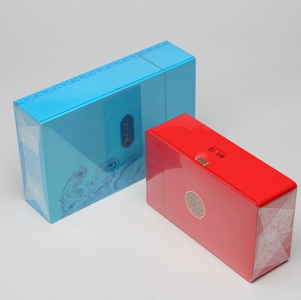 Bopp Cigarette Packaging Film, Special Heat-Sealing Film for Tea Gift Boxes, Transparent Waterproof Film, Plastic Sheet, Gold Wire Drawing Film
