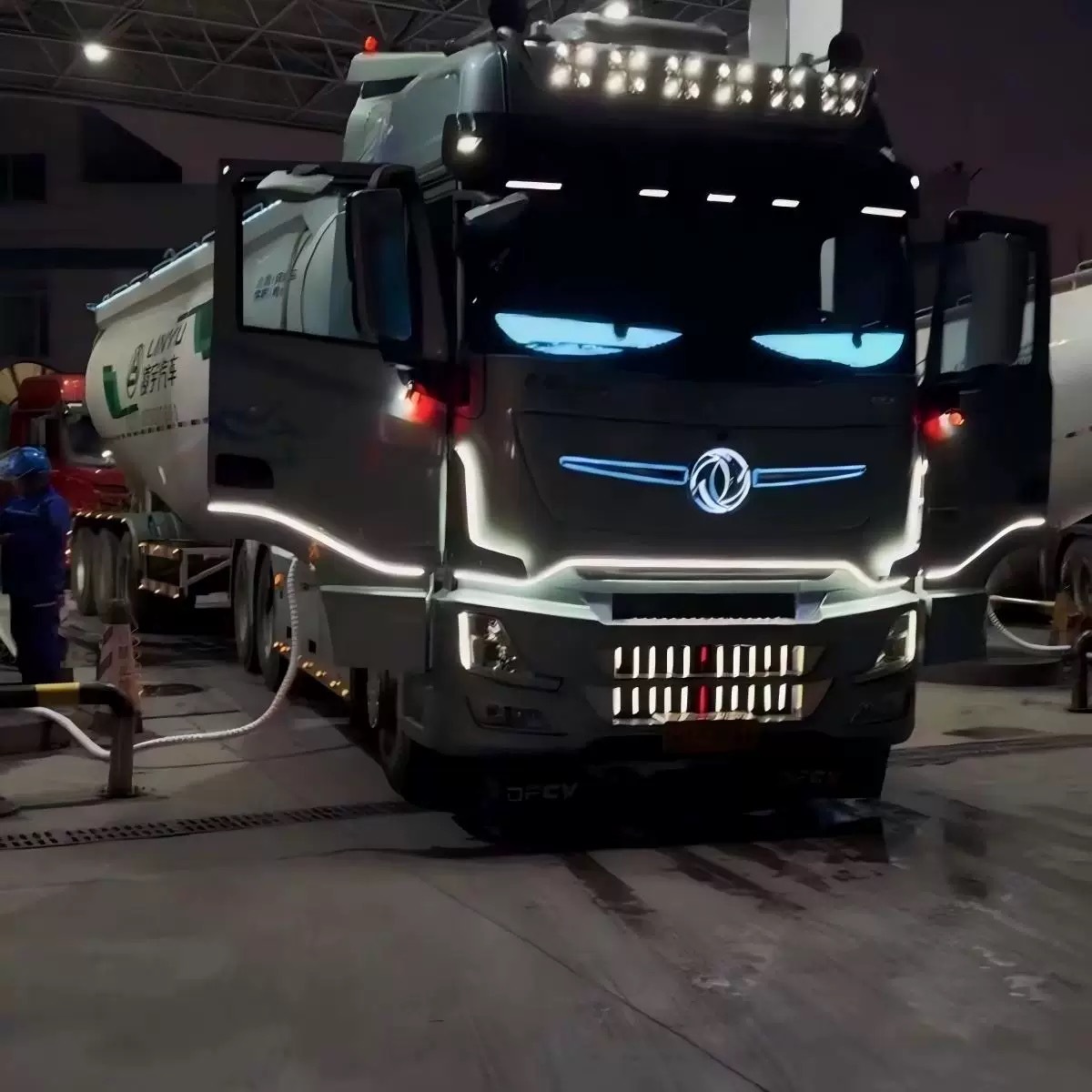 Devil's Eye Blink Lamp Led Flexible Soft Screen Car Advertising Display Foreign Trade Hot Sale