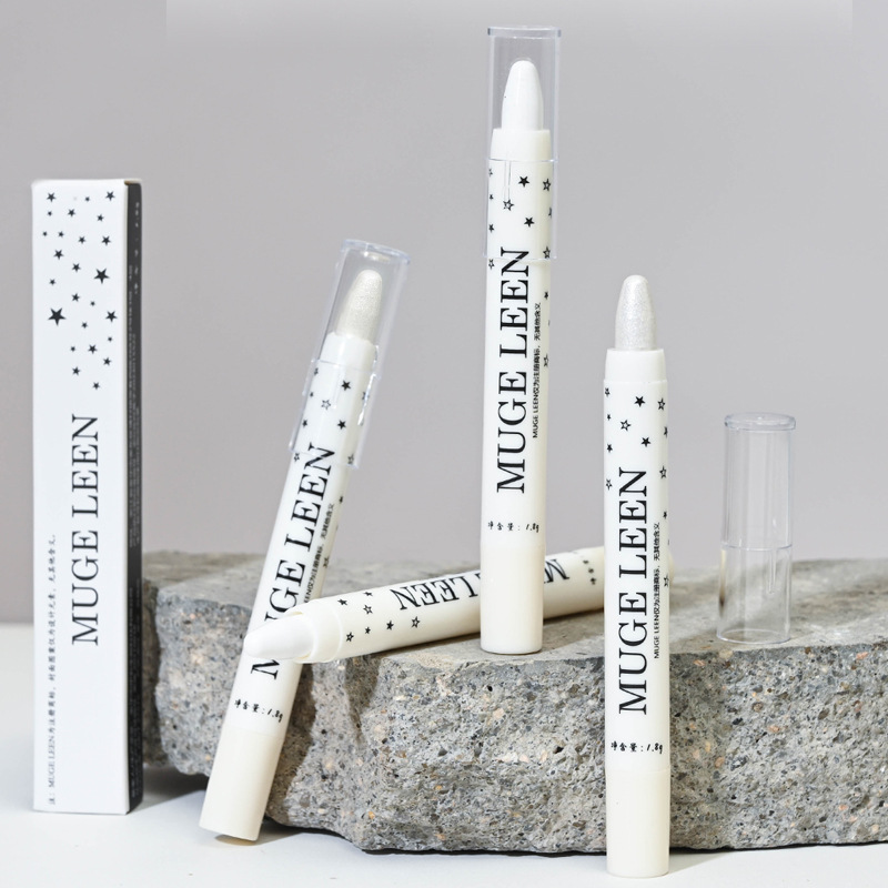 Eye shadow high light stick eye head lying silkworm brightening Pearl matte cosmetics  eye shadow stick brightening high light stick