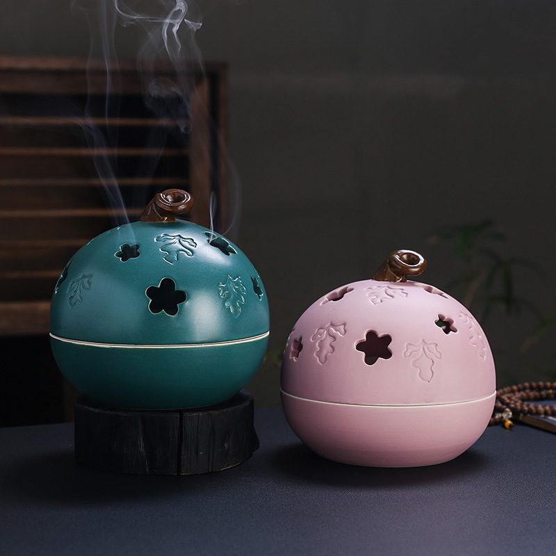 Ceramic Mosquito-repellent Incense Incense Incense Incense Incense Incense Incense Incense Incense Incense Incense Incense Incense Incense Incense Incense Incense Incense Incense Incense Incense Incense Incense Incense Incense Ornaments Indoor Aromatherapy Container Home Decoration Printed LOGO