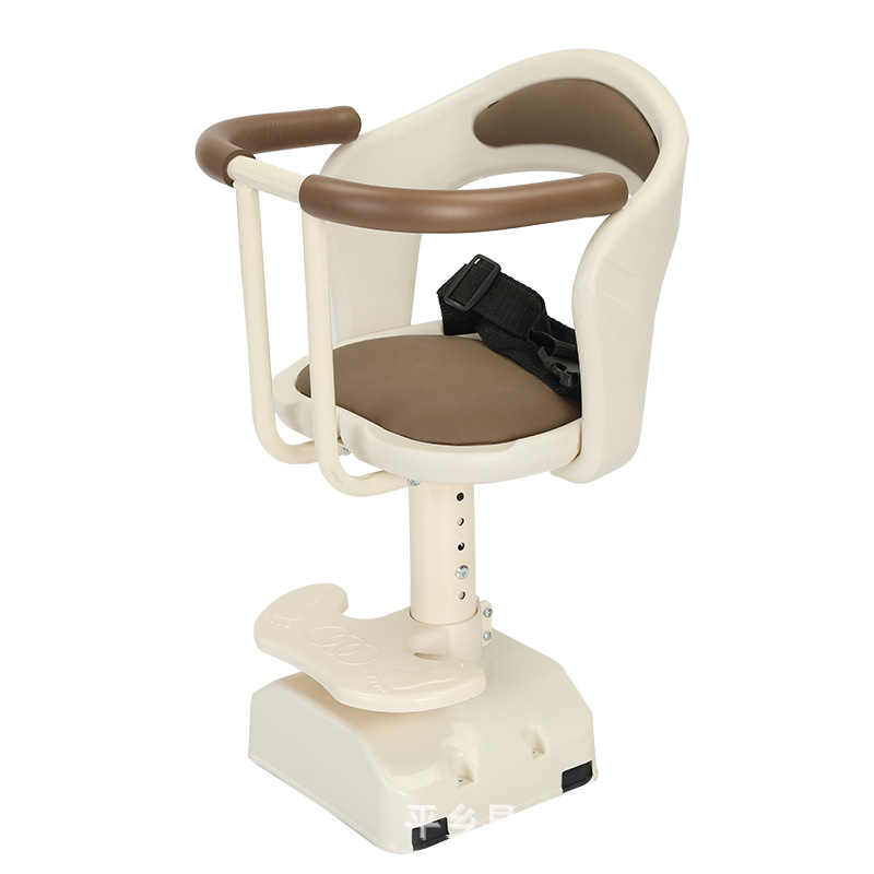 Electric car child seat front shock-absorbing pedal motorcycle battery car baby safety stool