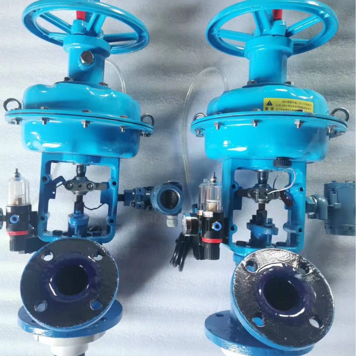 Supply high quality glass lining pneumatic discharge valve