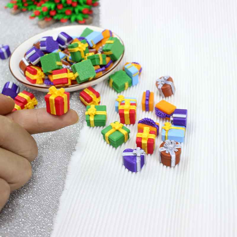 Dollhouse1:12 mini doll accessories small gift gift box pocket home BJD scene shooting props