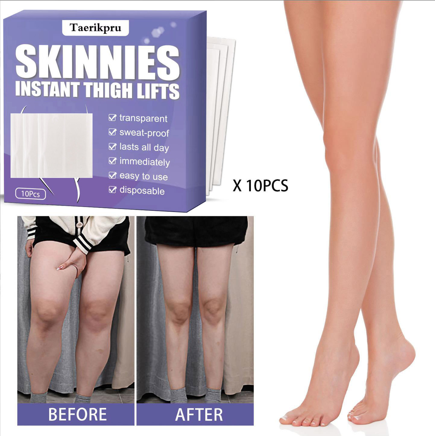 Lazy Thigh Tape Lazy Thigh Shaping Patch Litching Muscle Leg Shaping Beautiful Leg Slimming Patch