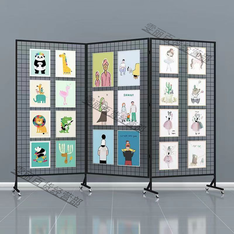 Выставочный стенд, сетчатая студия, художественная перегородка, мобильный выставочный стенд