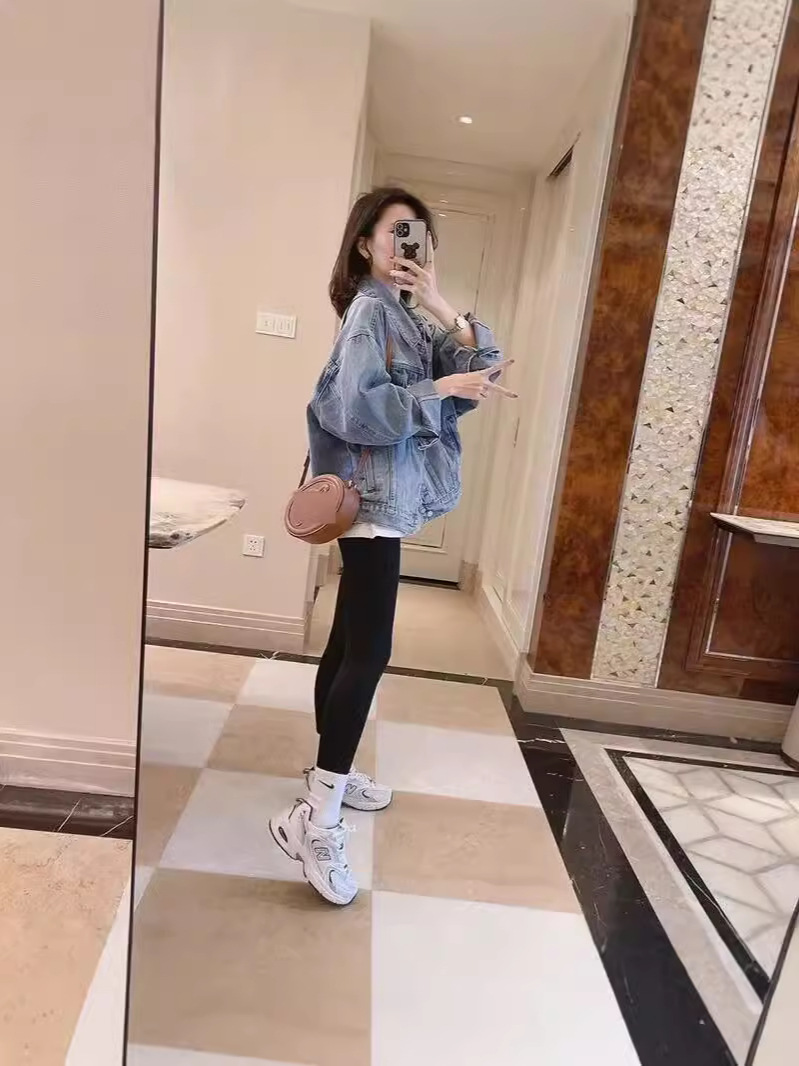 2024 New Korean Style Casual Short Small Fragrant Style Denim Coat Women's Spring and Autumn Design Sense Niche Trendy ins