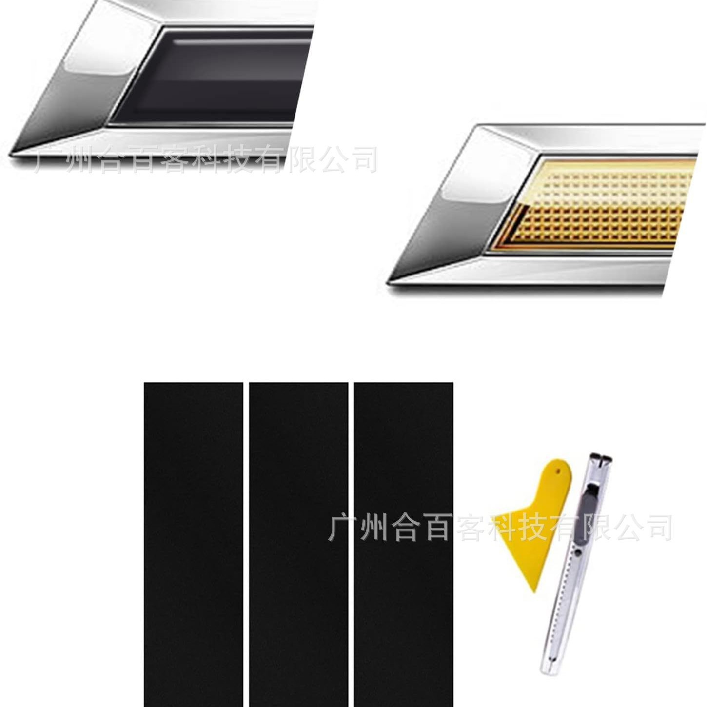 Наклейка для Chevrolet Bow Logo 3 штуки DIY наклейка