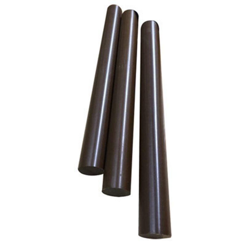 Customized Zero-Cut Anti-Static Polyetherketone Rods of Various Specifications, High Temperature Resistant Brown Insulating Black Peek Rods